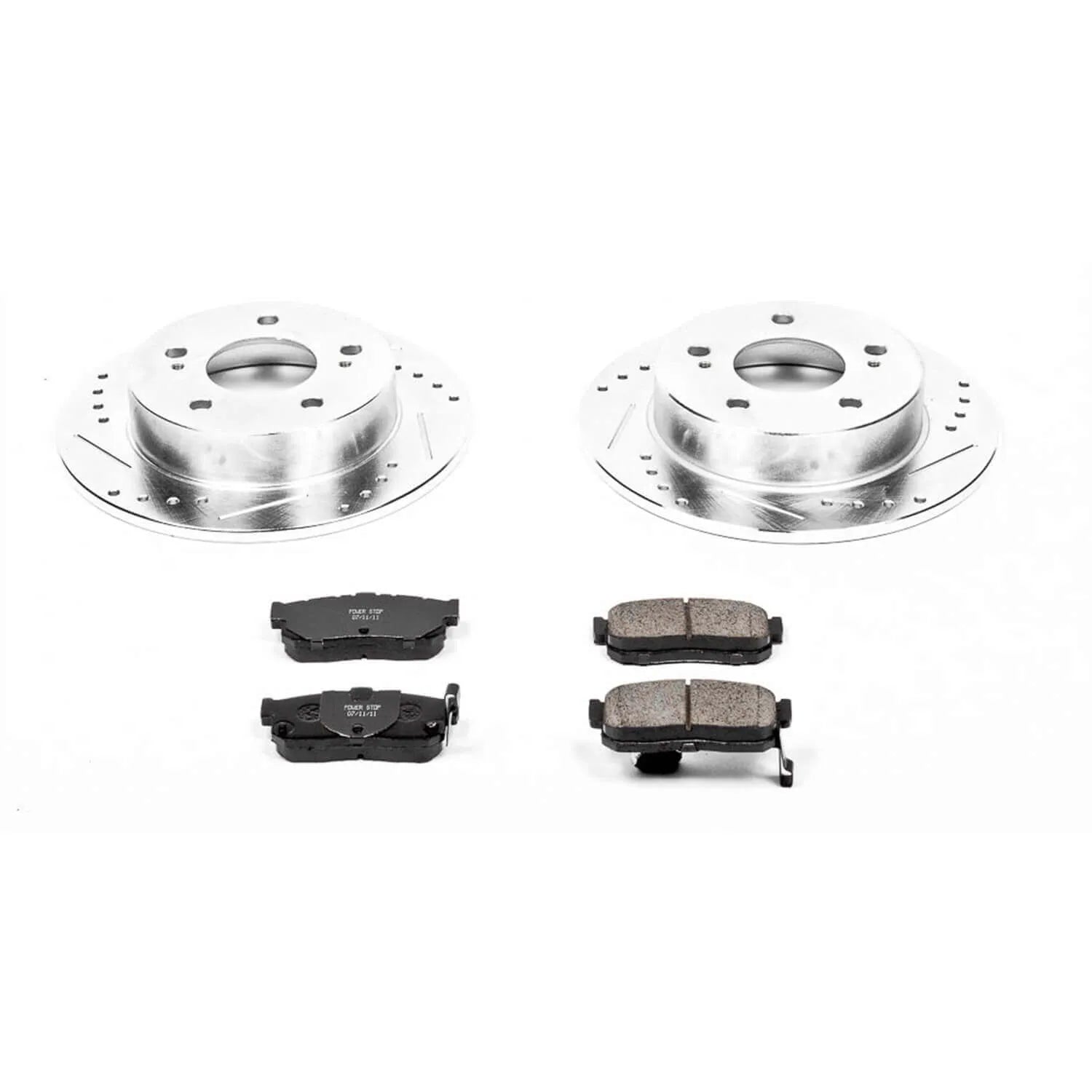 Power Stop K3099 - Z23 Evolution Sport Performance 1-Click Brake Kit With Hardware (Rear)