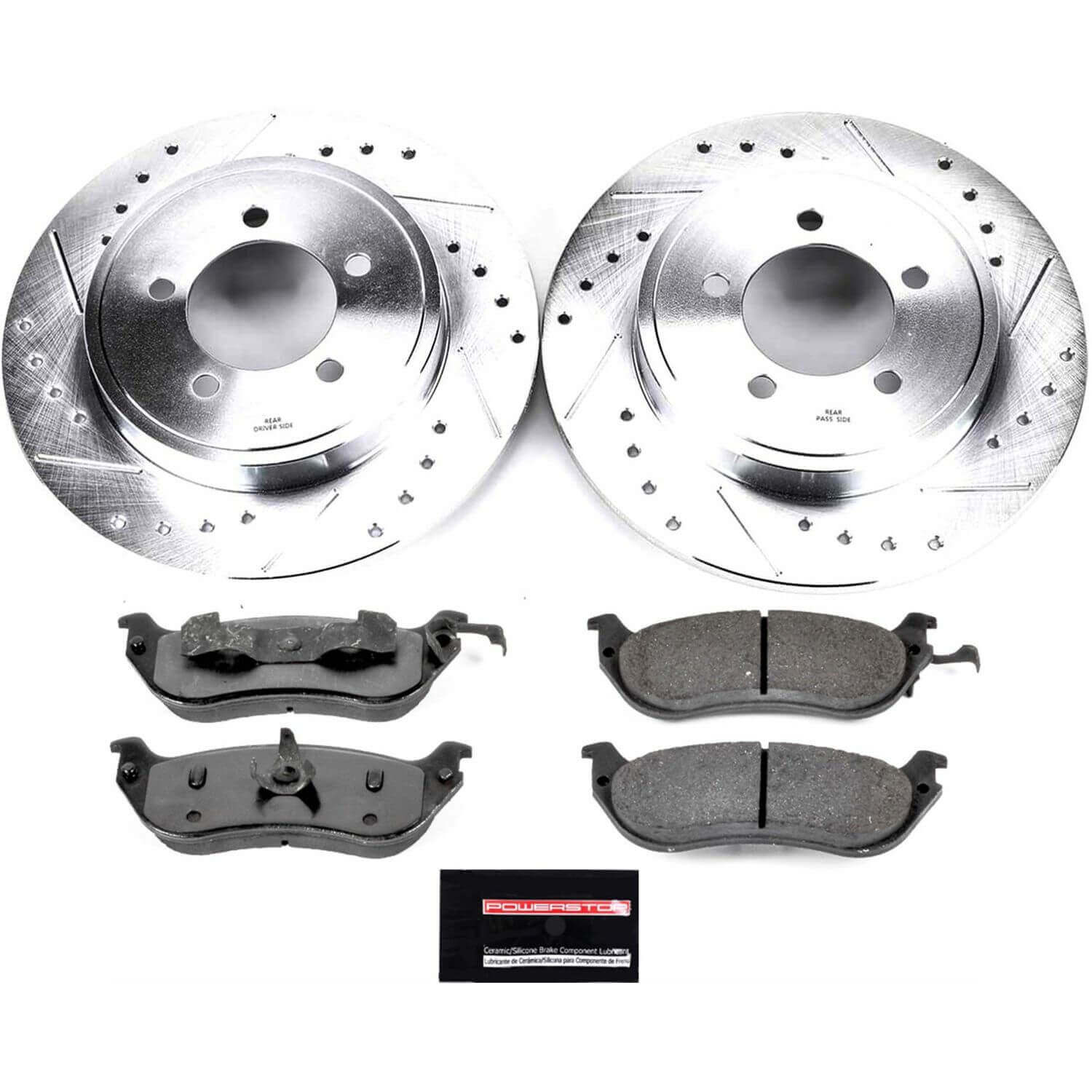 Power Stop K3150-36 Z36 Severe-Duty Truck And Tow 1-Click Rear Brake Kit for 2002-2006 Ford Explorer product image