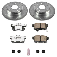 Power Stop K3153-26 - Z26 Extreme Street Warrior 1-Click Brake Kit (Rear) vehicle fitment brake part
