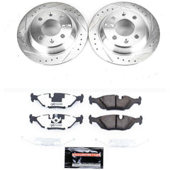 Power Stop K367-26 - Z26 Street Warrior 1-Click Rear Brake Kit vehicle fitment brake part