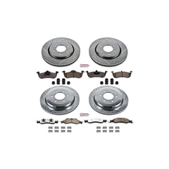 Power Stop K4109-36 Z36 Severe-Duty Truck And Tow 1-Click Brake Kit (Front And Rear) for 2007-2009 Ford Expedition product image