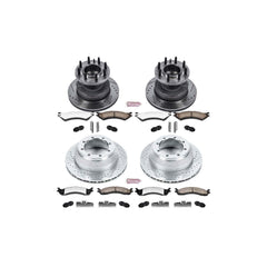 Power Stop K4435-36 Z36 Severe-Duty Truck And Tow 1-Click Brake Kit (Front And Rear) for 1999-2007 Ford E-350 Club Wagon product image