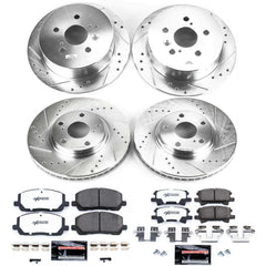 Power Stop K4531-36 Z36 Severe-Duty Truck And Tow 1-Click Front And Rear Brake Kit for 2004-2007 Toyota Highlander product image