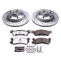 Power Stop K4535-26 Z26 Street Warrior 1-Click Front Pad And Rotor Kit for 1985-1989 Buick Electra Rear Wheel Drive product image