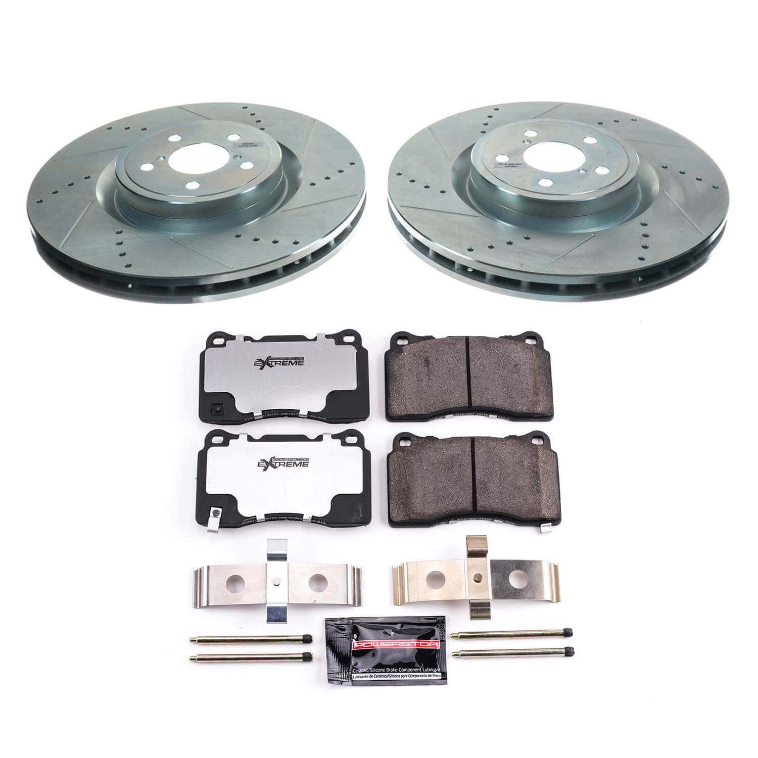 Power Stop K4549-26 Front Z26 Street Warrior 1-Click Pad And Rotor Kit for 2017-2020 Subaru BRZ product image
