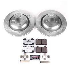 Power Stop K4583-26 Z26 Extreme Street Warrior 1-Click Brake Kit (Rear) for 2005-2023 Chrysler 300 product image
