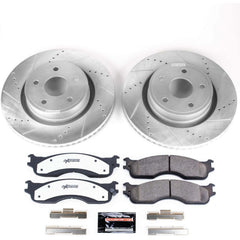 Power Stop K4584-36 Z36 Severe-Duty Truck And Tow 1-Click Front Brake Kit for 2004 Dodge RAM 1500 SRT-10 product image