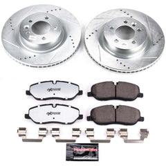 Power Stop K4615-36 Z36 Severe-Duty Truck And Tow 1-Click Front Brake Kit for 2005-2009 Land Rover LR3 product image