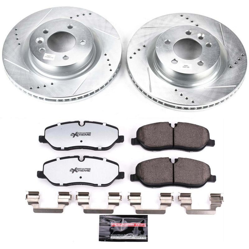Power Stop K4615-36 Z36 Severe-Duty Truck And Tow 1-Click Front Brake Kit for 2005-2009 Land Rover LR3 product image