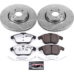 Power Stop K4701-36 Z36 Severe-Duty Truck And Tow 1-Click Front Brake Kit for 2008-2015 Land Rover LR2 product image