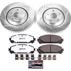 Power Stop K4713-36 Z36 Severe-Duty Truck And Tow 1-Click Front Brake Kit for 2008-2021 Lexus NX200T product image