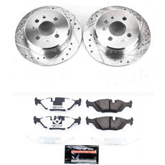 Power Stop K4804-26 - Z26 Street Warrior 1-Click Rear Brake Kit vehicle fitment brake part