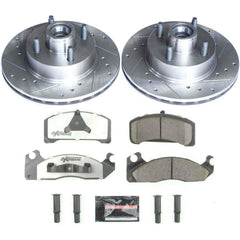 Power Stop K4816-26 Front Z26 Street Warrior 1-Click Pad And Rotor Kit for 1983 Ford Mustang product image