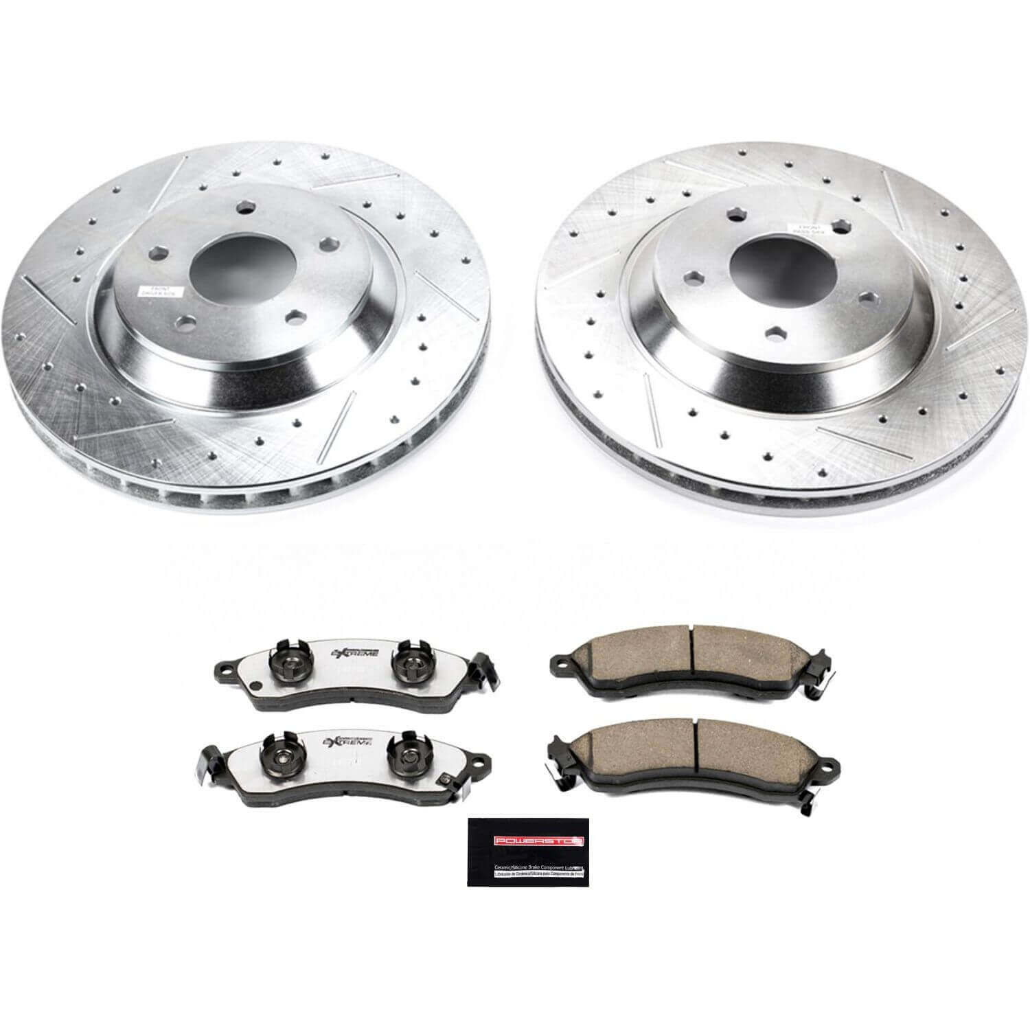 Power Stop K4913-26 Z26 Extreme Street Warrior 1-Click Brake Kit (Front) for 1988-1996 Chevrolet Corvette product image