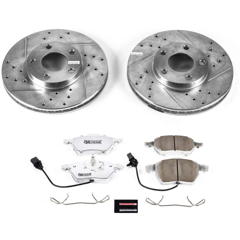 Power Stop K5012-26 Z26 Street Warrior 1-Click Front Pad And Rotor Kit for 1998 Volkswagen Passat product image