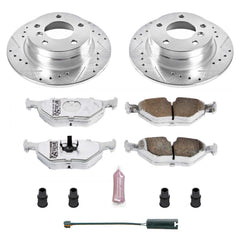Power Stop K502-26 Z26 Extreme Street Warrior 1-Click Brake Kit (Rear) for 1992-1999 BMW 318I product image