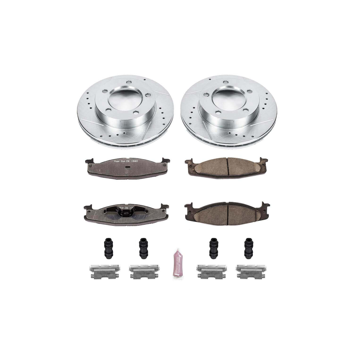 Power Stop K5067-36 Z36 Severe-Duty Truck And Tow 1-Click Brake Kit (Front) for 1994-1996 Ford Bronco product image