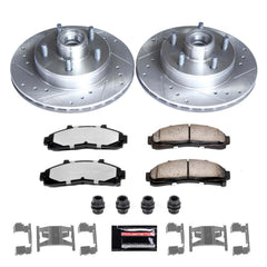 Power Stop K5079-36 Z36 Severe-Duty Truck And Tow 1-Click Front Pad And Rotor Kit for 1995-1997 Ford Ranger Rear Wheel Drive 4-WHEEL ABS product image
