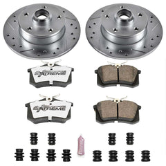 Power Stop K513-26 Z26 Extreme Street Warrior 1-Click Brake Kit (Rear) for 1992-1997 Volkswagen Corrado product image