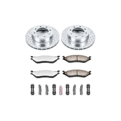 Power Stop K5185-36 Z36 Severe-Duty Truck And Tow 1-Click Brake Kit (Front) for 1999-2004 Ford E-550 Econoline Super Duty product image