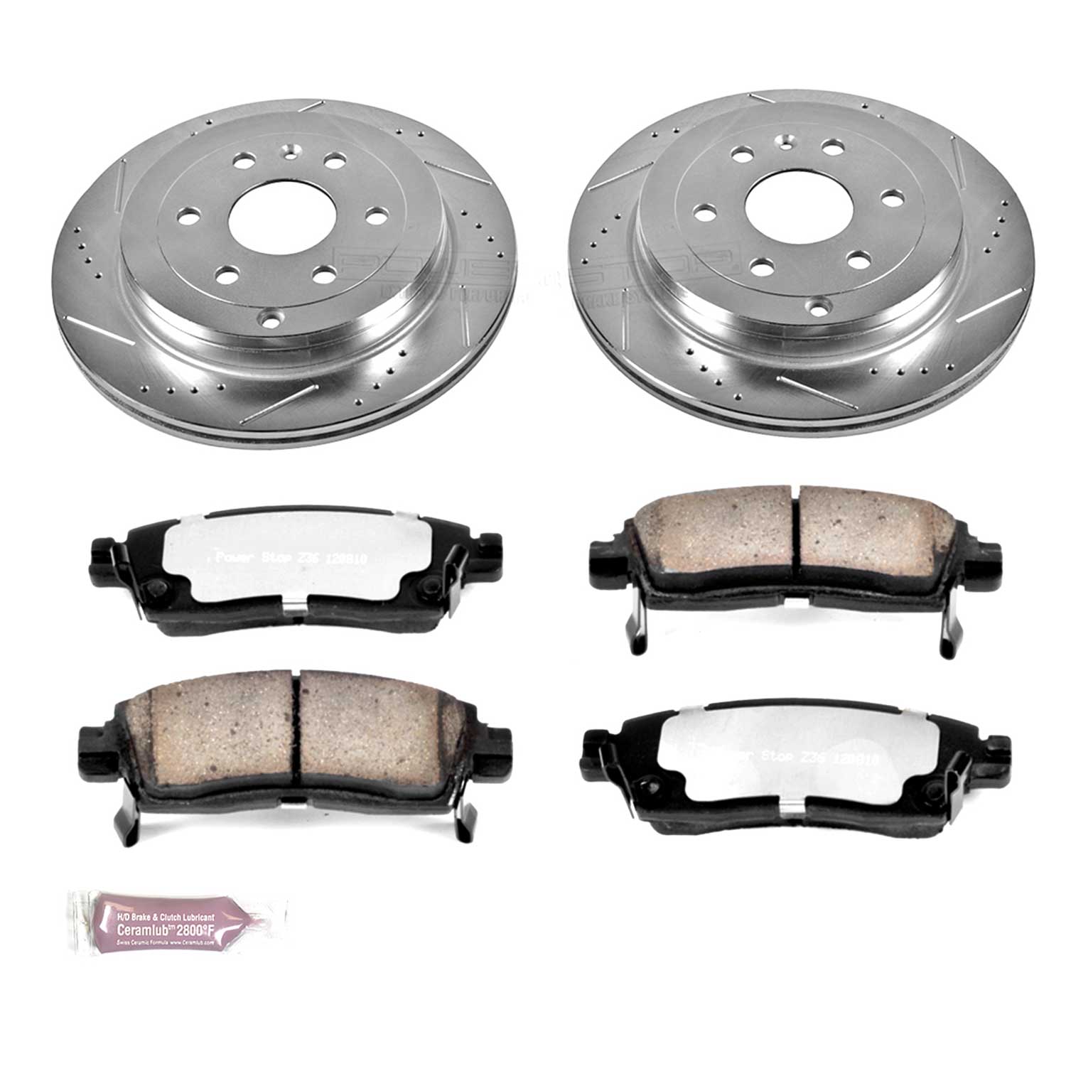 Power Stop K5262-36 Z36 Severe-Duty Truck And Tow 1-Click Brake Kit (Rear) for 2007-2017 Buick Enclave product image