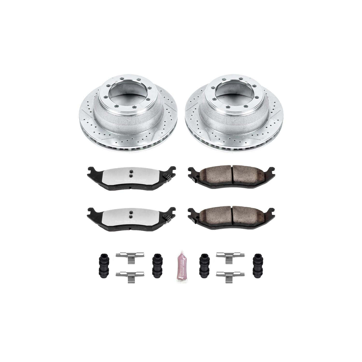 Power Stop K5270-36 Z36 Severe-Duty Truck And Tow 1-Click Brake Kit (Rear) for 2003 Dodge Durango product image