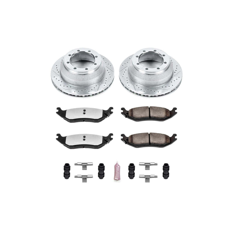 Power Stop K5270-36 Z36 Severe-Duty Truck And Tow 1-Click Brake Kit (Rear) for 2003 Dodge Durango product image