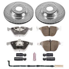 Power Stop K5281-26 Z26 Extreme Street Warrior 1-Click Brake Kit (Front) for 2007-2010 BMW 335D product image