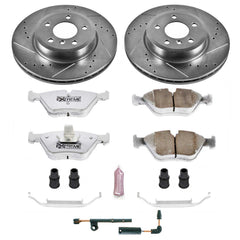 Power Stop K5298-26 Z26 Extreme Street Warrior 1-Click Brake Kit (Front) for 2004-2010 BMW X3 product image