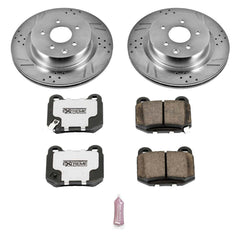 Power Stop K5303-26 Z26 Extreme Street Warrior 1-Click Brake Kit (Rear) for 2003-2008 INFINITI G35 product image