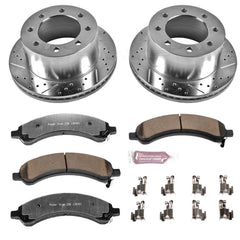 Power Stop K5328-36 Z36 Severe-Duty Truck And Tow 1-Click Brake Kit (Rear) for 2003-2008 Chevrolet Express 3500 product image