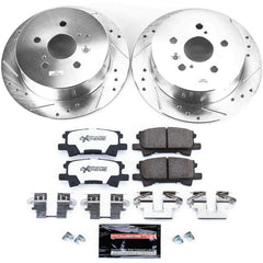 Power Stop K5333-36 Z36 Severe-Duty Truck And Tow 1-Click Rear Brake Kit for 2004-2009 Lexus RX330 product image