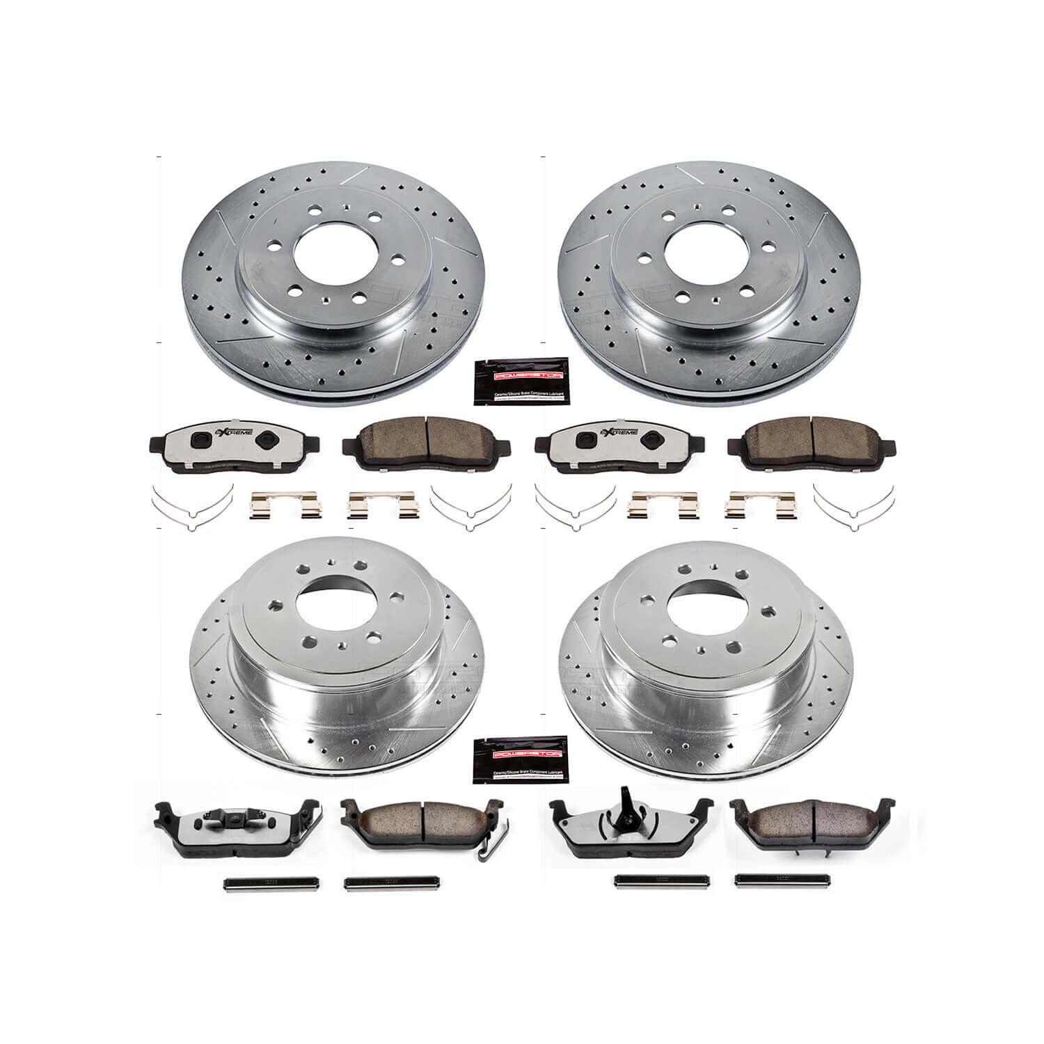 Power Stop K5335-36 Z36 Severe-Duty Truck And Tow 1-Click Front And Rear Brake Kit for 2009 Ford F-150 product image