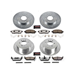Power Stop K5335-36 Z36 Severe-Duty Truck And Tow 1-Click Front And Rear Brake Kit for 2009 Ford F-150 product image