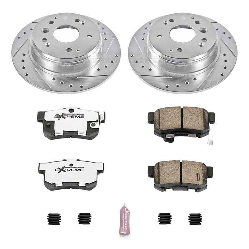 Power Stop K5399-26 - Z26 Extreme Street Warrior 1-Click Brake Kit (Rear) vehicle fitment brake part