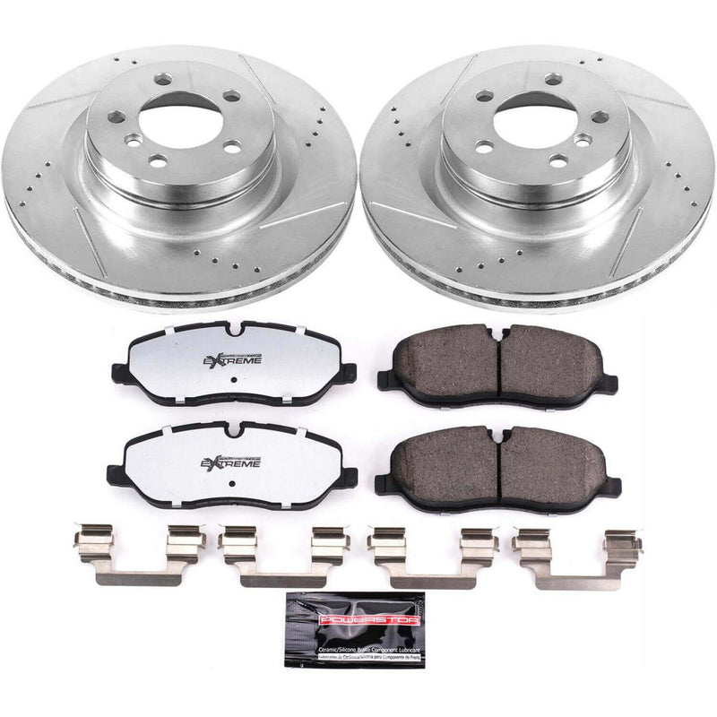 Power Stop K5419-36 Z36 Severe-Duty Truck And Tow 1-Click Front Brake Kit for 2006-2009 Land Rover Range Rover Hse product image