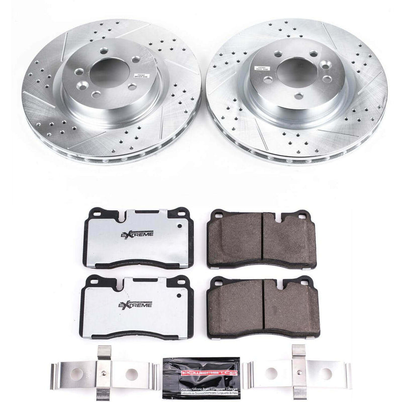 Power Stop K5422-36 Z36 Severe-Duty Truck And Tow 1-Click Front Brake Kit for 2006-2009 Land Rover Range Rover Sport Supercharged product image