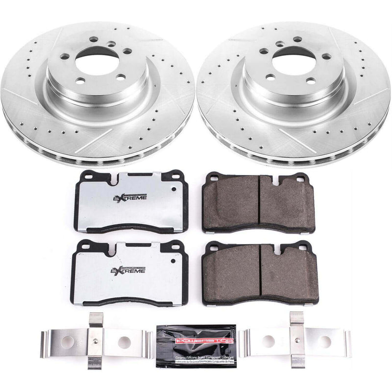 Power Stop K5424-36 Z36 Severe-Duty Truck And Tow 1-Click Front Brake Kit for 2006-2009 Land Rover Range Rover Supercharged product image