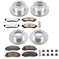 Power Stop K5459-36 Z36 Severe-Duty Truck And Tow 1-Click Brake Kit (Front And Rear) for 2009-2010 Ford F-250 Super Duty 4 Wheel Drive product image