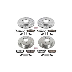 Power Stop K5461-36 Z36 Severe-Duty Truck And Tow 1-Click Brake Kit (Front And Rear) for 2000-2002 Ford Expedition 4 product image