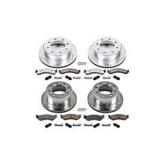 Power Stop K5466-36 Z36 Severe-Duty Truck And Tow 1-Click Brake Kit (Front And Rear) for 2001-2002 Dodge Ram 2500 product image