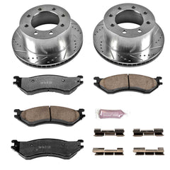 Power Stop K5489-36 Z36 Severe-Duty Truck And Tow 1-Click Brake Kit (Rear) for 2001-2002 Dodge RAM 2500 product image