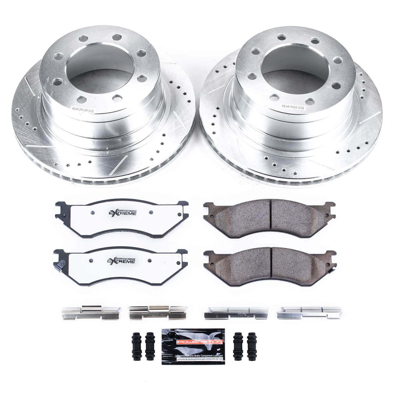 Power Stop K5490-36 Z36 Severe-Duty Truck And Tow 1-Click Brake Kit (Rear) for 2003-2008 Dodge RAM 1500 Laramie product image
