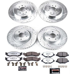Power Stop K5508-36 Z36 Severe-Duty Truck And Tow 1-Click Front And Rear Brake Kit for 2010 Ford Taurus Sho product image