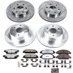Power Stop K5520-36 Z36 Severe-Duty Truck And Tow 1-Click Front And Rear Brake Kit for 2007-2014 Chevrolet Tahoe Ppv product image