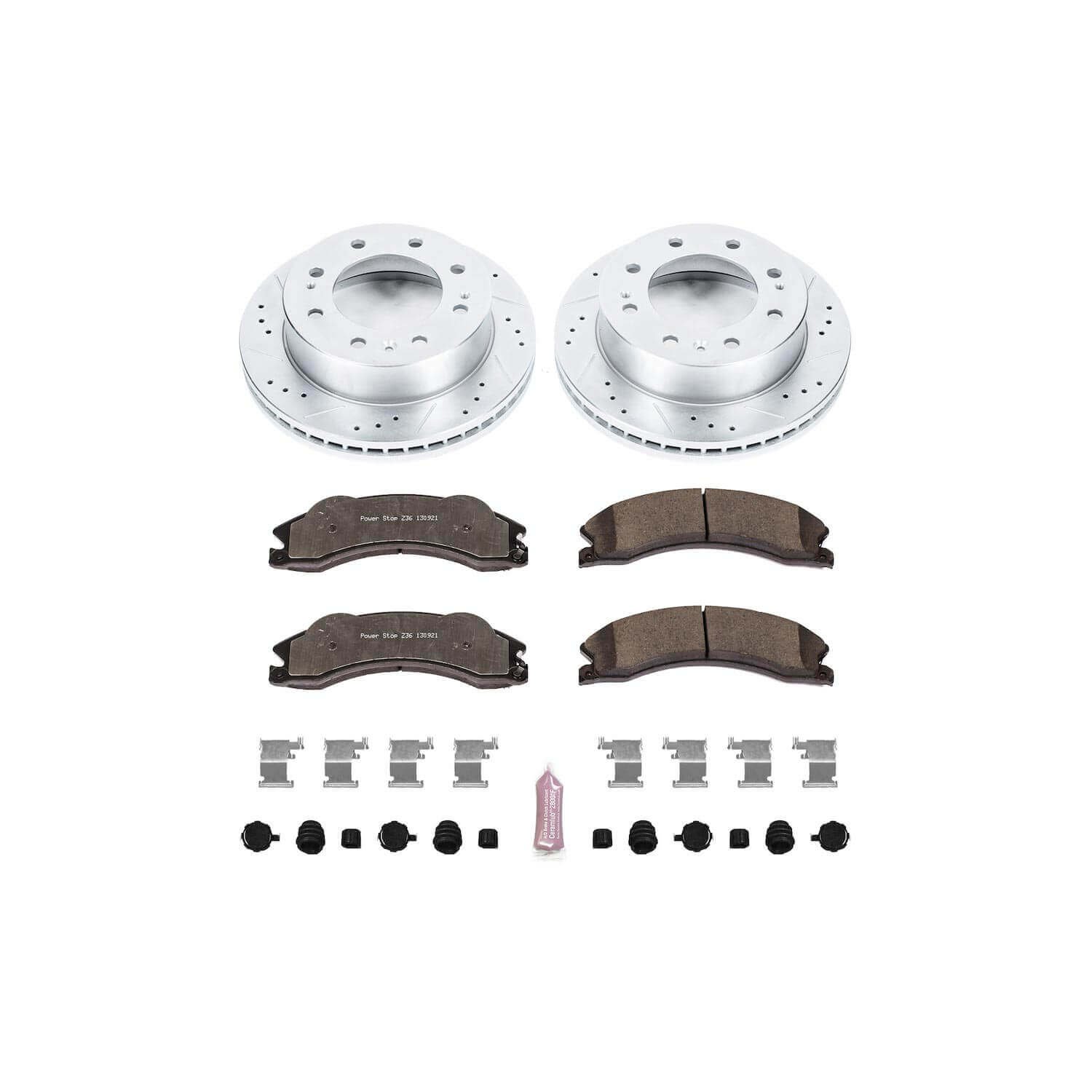 Power Stop K5559-36 Z36 Severe-Duty Truck And Tow 1-Click Brake Kit (Front) for 2011 Chevrolet Silverado 2500 Hd product image