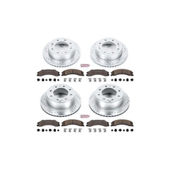 Power Stop K5561-36 Z36 Severe-Duty Truck And Tow 1-Click Brake Kit (Front And Rear) for 2011 Chevrolet Silverado 2500 HD product image
