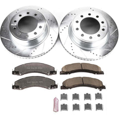 Power Stop K5567-36 Z36 Severe-Duty Truck And Tow 1-Click Front Pad And Rotor Kit for 2008-2024 Dodge RAM 4500 product image