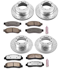 Power Stop K5574-36 Z36 Severe-Duty Truck And Tow 1-Click Brake Kit (Front And Rear) for 2010-2012 Ford F-350 Super Duty Cabela's product image