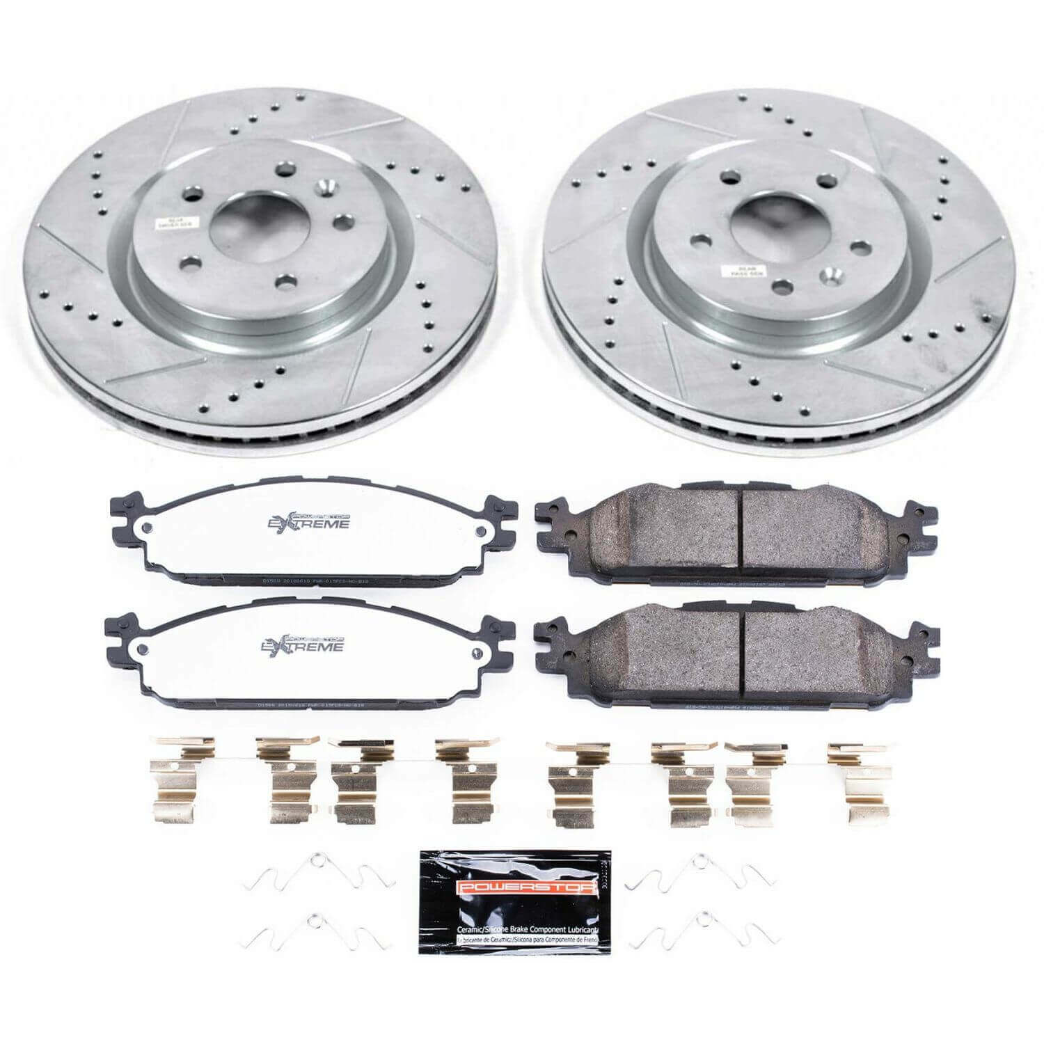 Power Stop K5583-36 Z36 Severe-Duty Truck And Tow 1-Click Front Brake Kit for 2011-2019 Ford Explorer product image